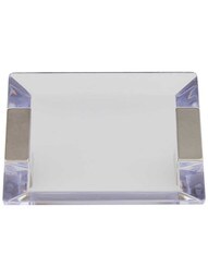 Positano Clear Pull - 2 3/4" Center-to-Center